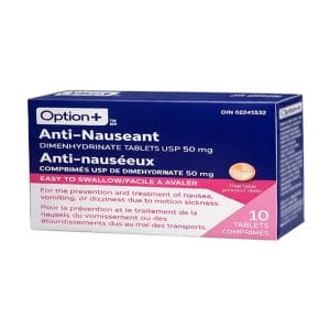 OPTION+ ANTI-NAUSEANT TB 50MG 30