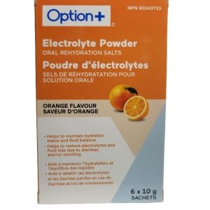 OPTION+ PD ELECTROLYTE ORANGE 8X4.9G