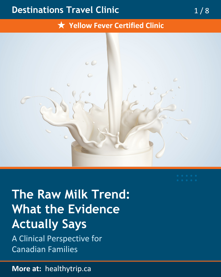 The Raw Milk Trend: Why Clinical Evidence Outweighs the “Influencer” Narrative